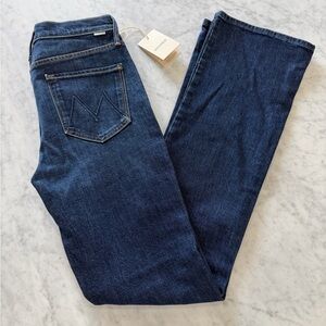 MOTHER Mid Rise Smokin’ Double Heel Jeans Bootcut Sold Out Style 🖤👌